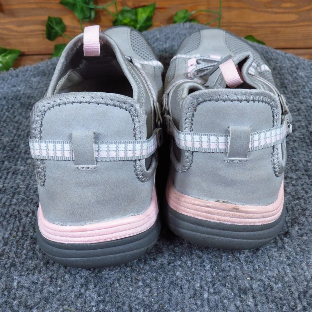 J Sport Tahoe Encore Women Walking Hiking Shoe Size 6 Water Ready Gray Pink